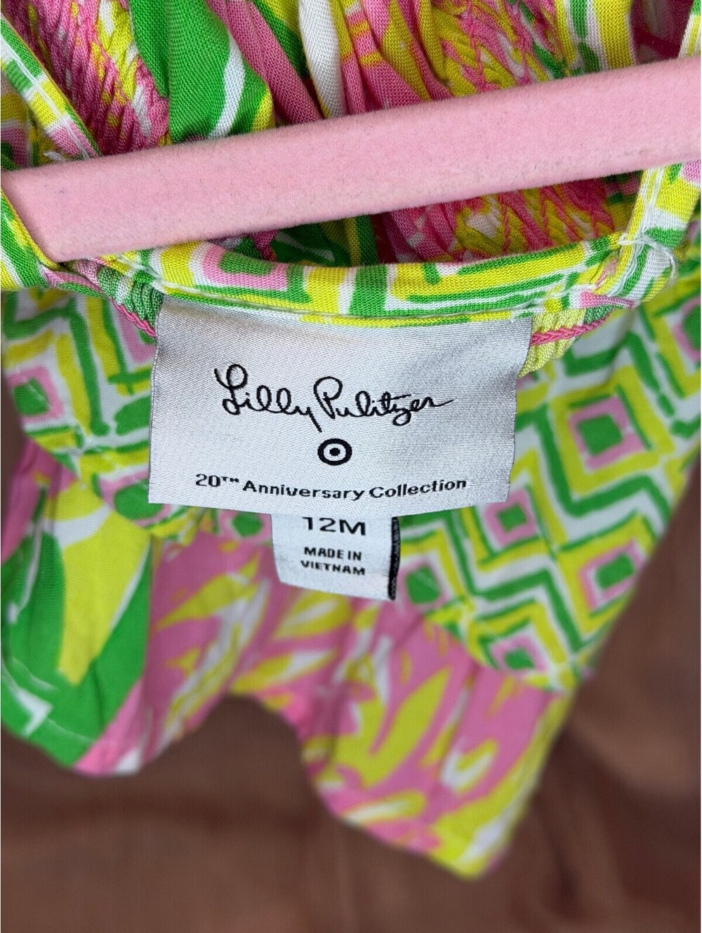 Lilly Pulitzer for Target Flamingo Fan Dance Dress 12M